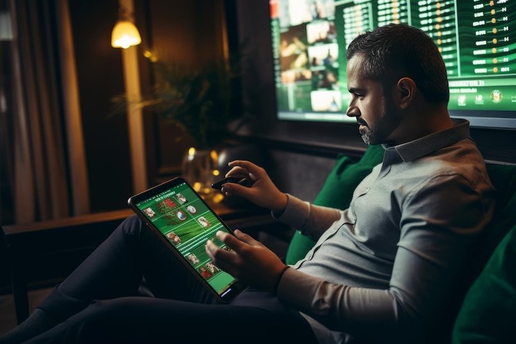 Tampilan antarmuka Mega Moolah di platform sgc win dengan lima gulungan dan panel kontrol pembayaran